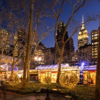 Manhattan market during December